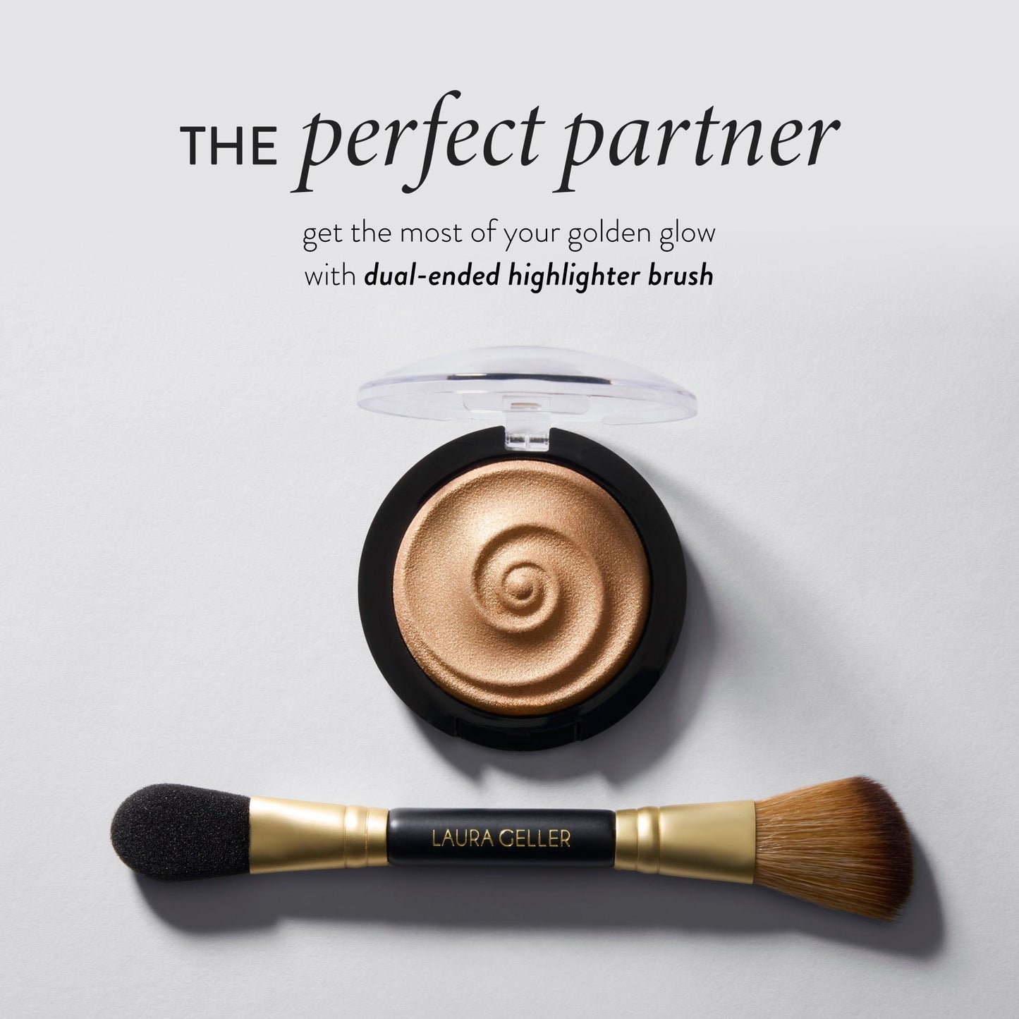 Baked Gelato Swirl Illuminator in Gilded Honey