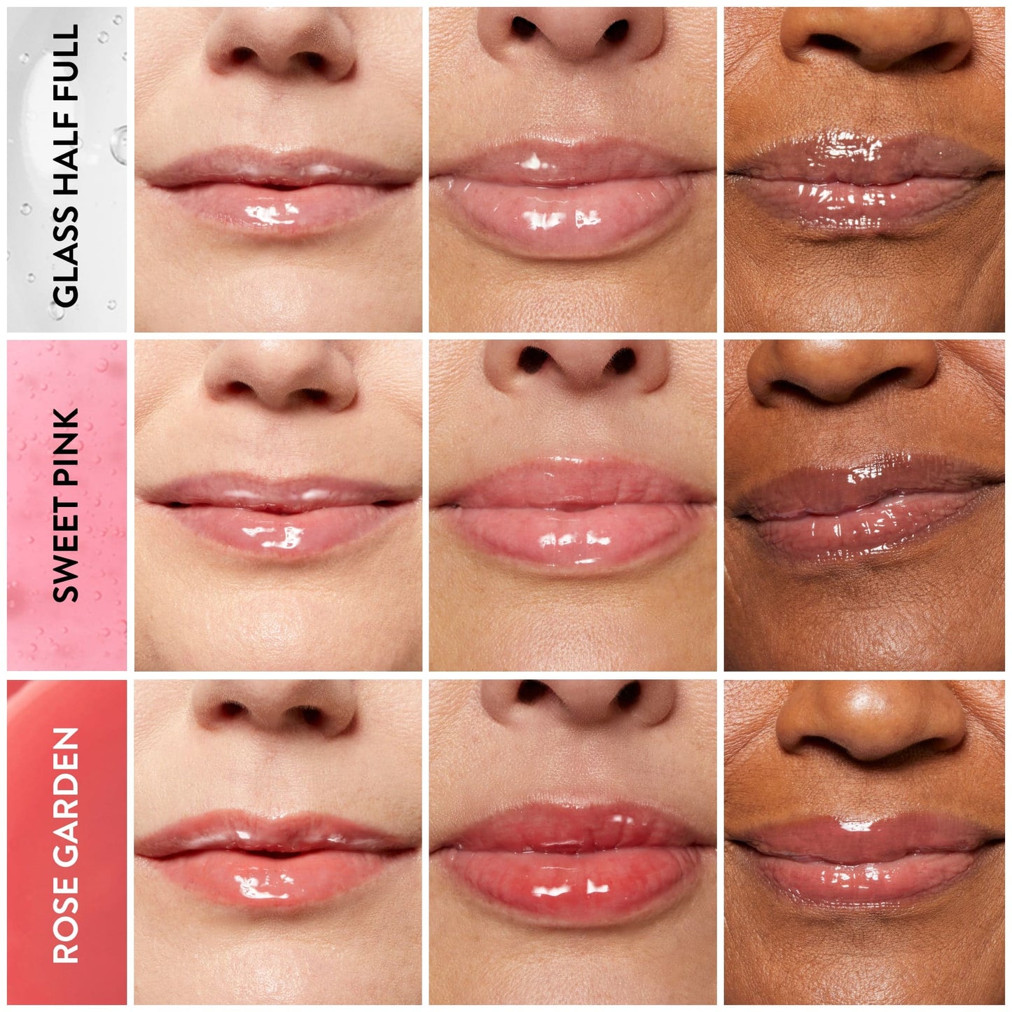 Fine Shine Glossy Lip Oil Trio